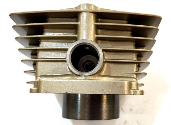 Liga de alumínio de prata à prova de choque da cor do bloco de cilindro CG200 do motor da motocicleta