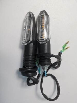 2 acessórios plásticos da decoração do velomotor da lâmpada de Winker dos fios para HONDA