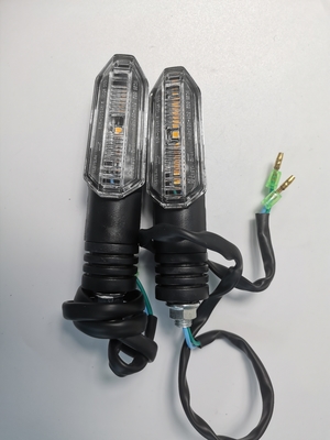 2 acessórios plásticos da decoração do velomotor da lâmpada de Winker dos fios para HONDA