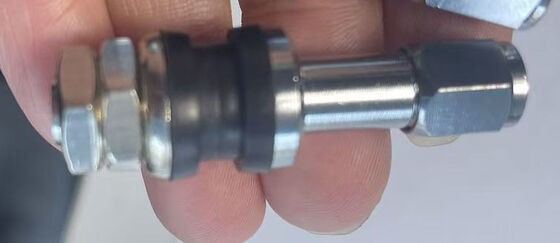 Válvulas para automóveis TR43E Válvula de pneus Válvula tubulada de metal