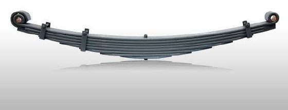 60Si2Mn Material Primavera de folha 80*16mm Tamanho 8pcs/set para ISUZU 30T Suspensão Componente
