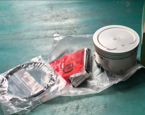 Pistões e kit de pistão de motor de motocicleta de alta qualidade com diâmetro de furo de 52,4 mm, resistência ao desgaste e resistência ao calor