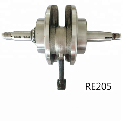 Eixo de manivela de aço forjado ISO9001 da motocicleta de BAJAJ RE205: 2000 aprovado